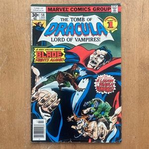 The Tomb of Dracula comic